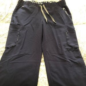 Figs wide leg scrub pants